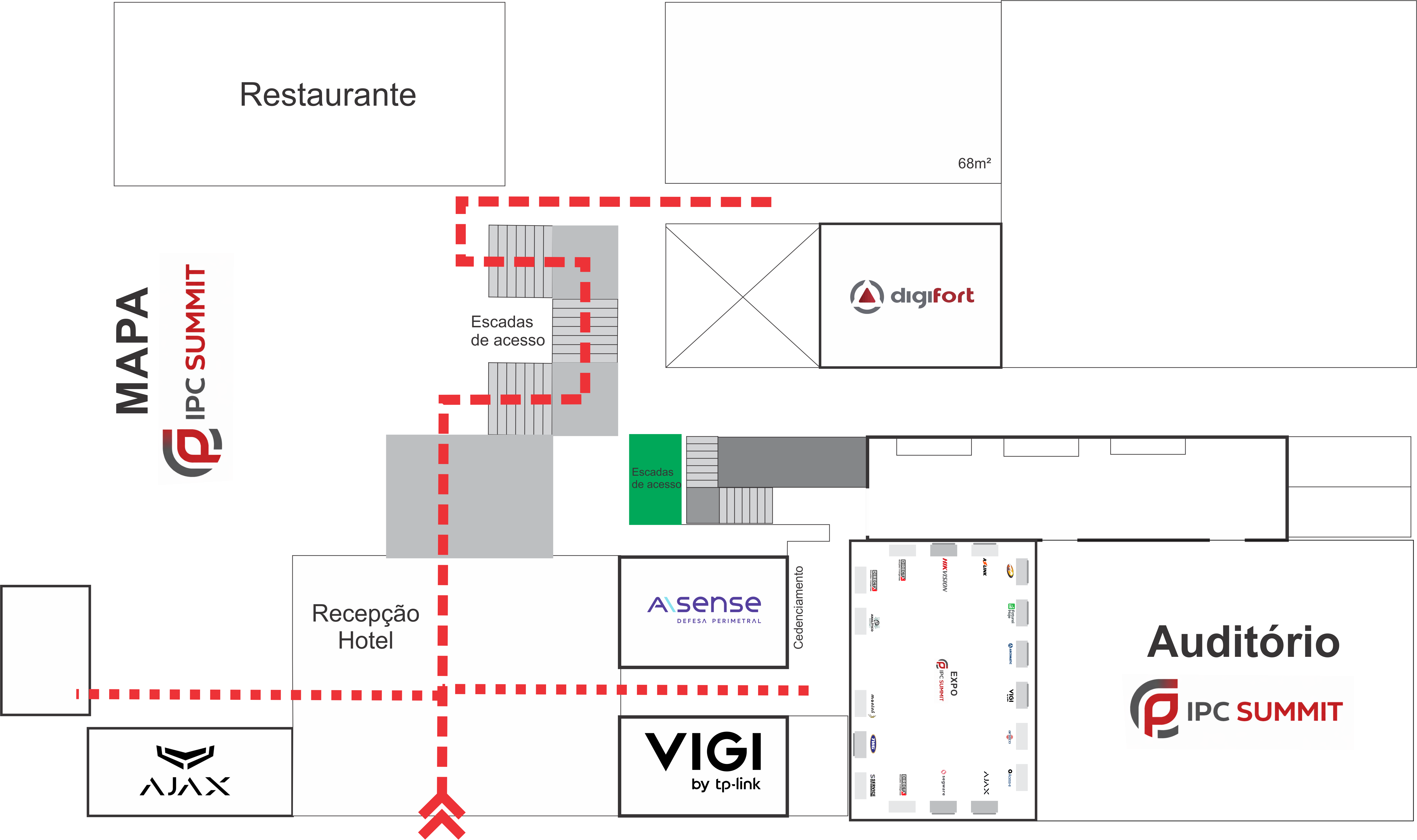 Mapa de Exposição - Piso 2